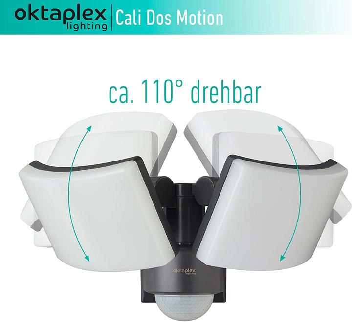 Image du produit Oktaplex lighting Cali Dos Motion (3200 lm, IP65)