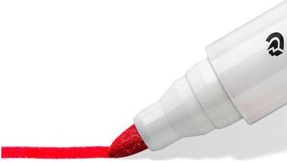 Actual product image Staedtler Whiteboard Marker Lumocolor 351 (Multicolor, 2 mm, 6 x)