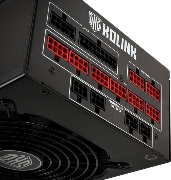 Image du produit Kolink Bloc d'alimentation modulaire Continuum 80 PLUS Platinum - 1200 Watt (1200 W)