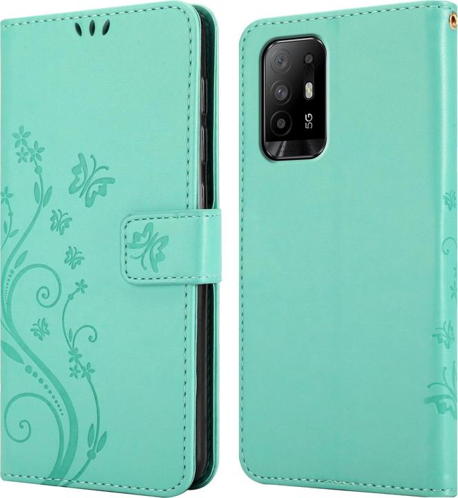 Image du produit Cadorabo Pochette Flower Book (Oppo A94 5G)