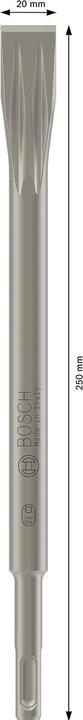 Produktbild Bosch Professional Zubehör PRO SDS plus-5C Flachmeissel, 20 x 250 mm (20 mm)