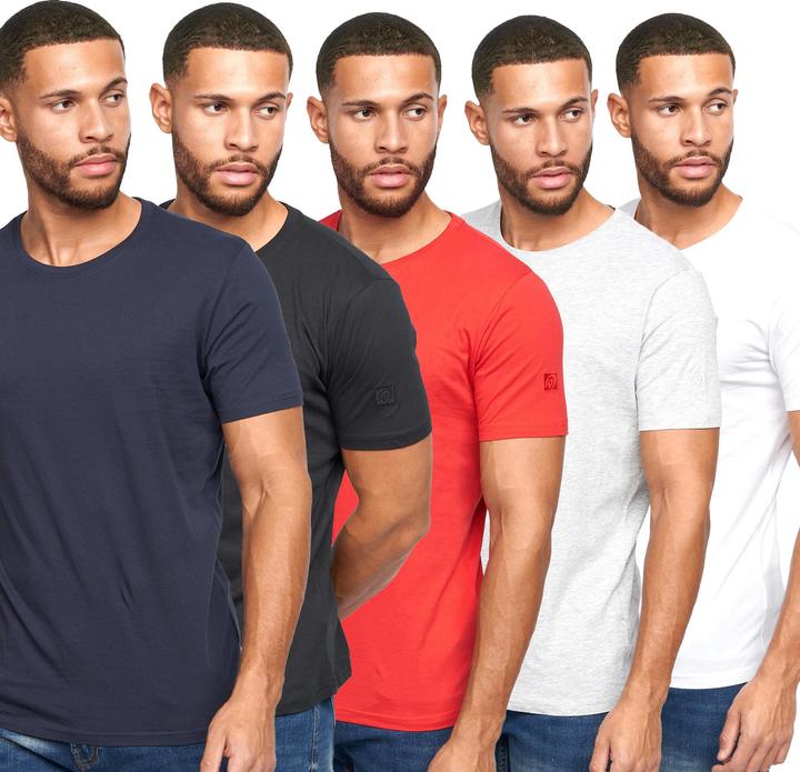 Produktbild Duck and Cover Mens Errington T-Shirt (Pack of 5) (M)