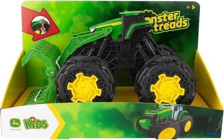 Actual product image John Deere Tractor with grapple bucket