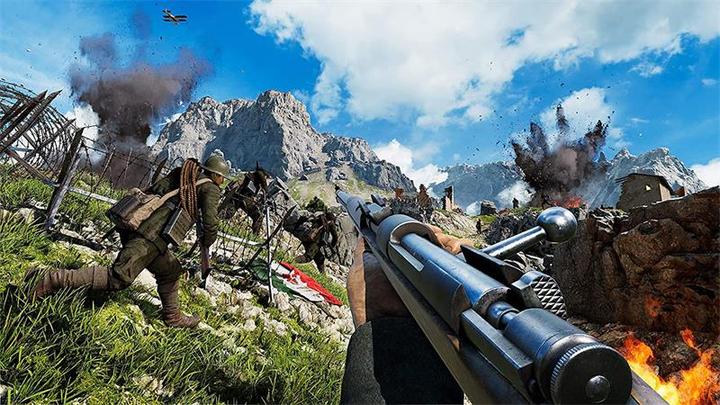 Actual product image Maximum Games Isonzo: WWI Italian Front - Deluxe Edition (Free Upgrade to PS5) (PS4, PS5, IT, FR, EN)