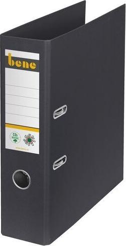 Immagine prodotto Bene N. 1 Cartella nera in cartone robusto 8,0 cm DIN A4 (A4, 80 mm, 1 Pezzo/i)
