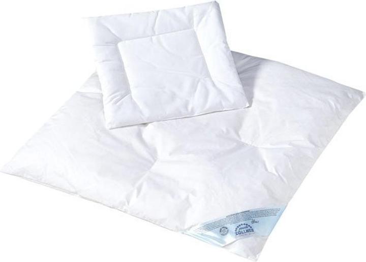 Image du produit Julius Zöllner Ensemble de couettes pour enfants, duvet de plumes (35 x 40 cm)