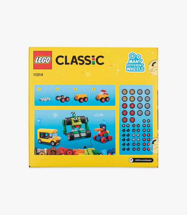 Produktbild LEGO Steinebox mit Rädern (11014, LEGO Classic)