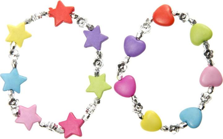 LG-Imports Armband Herz und Stern Party Favor (Kunststoff mit Gummiarmband)