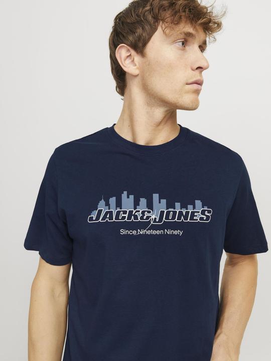 Produktbild Jack & Jones Gedruckt Rundhalsausschnitt T-shirt T-shirt (L)