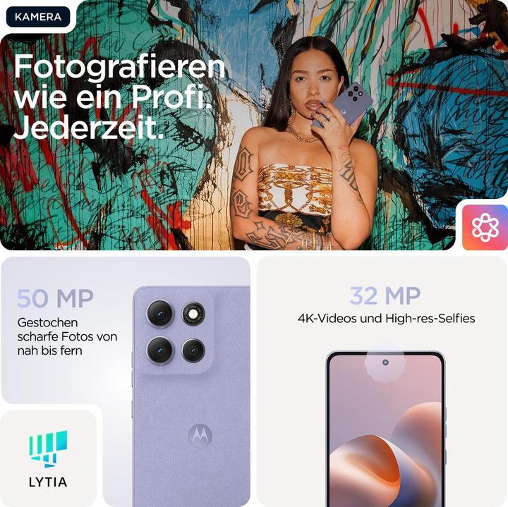 Productafbeelding Motorola MOTO G86 8/256GB (256 GB, Kosmische Hemel, 6.67", Dubbele SIM, 50 Mpx, 5G)