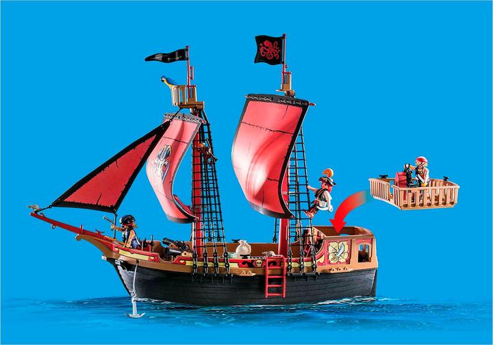 Actual product image Playmobil 70411 Pirate ship (70411, Playmobil Pirates)