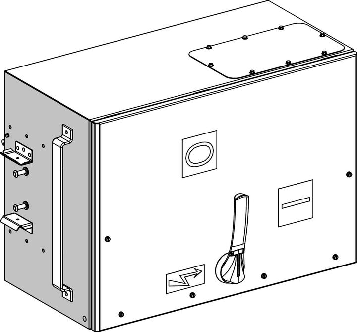 Schneider Electric SE KTB0630SE4L Scatola di uscita KT f. Si.lichtbog.NH3