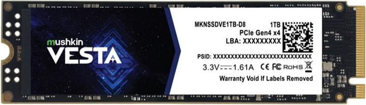 Actual product image Mushkin VESTA Solid state-drev 1TB M.2 PCI Express 4.0 x4 (NVMe) (1000 GB, M.2 2280)