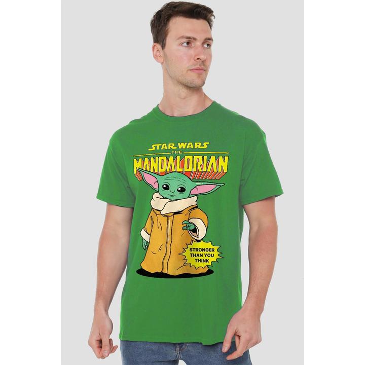 Actual product image Star Wars Mens Strong Grogu T-Shirt (L)