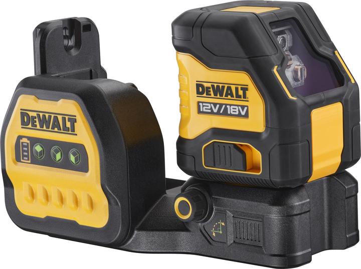 Actual product image DeWalt 18 Volt Battery Cross Line Laser Green / without batteries