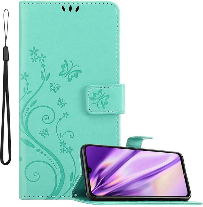 Actual product image Cadorabo Flower Book cover (Xiaomi Redmi Note 8)