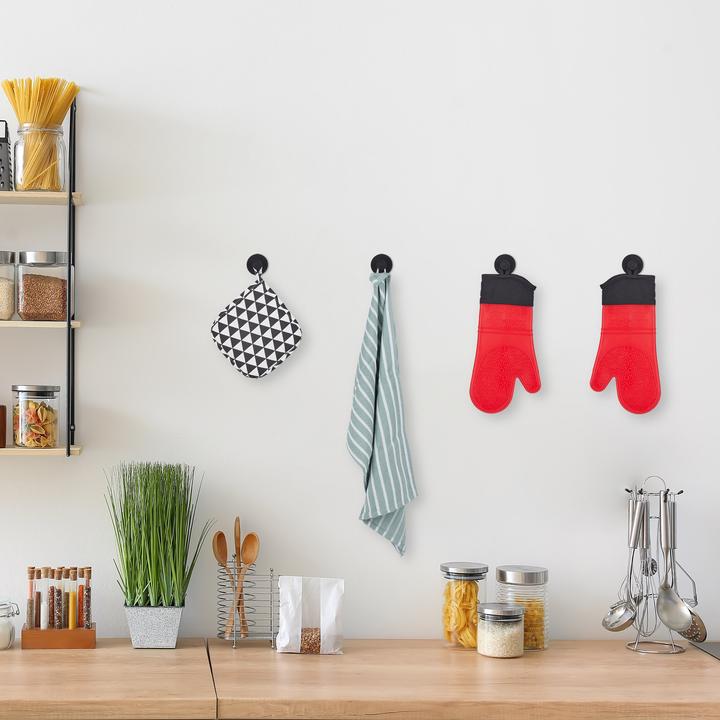 Actual product image Relaxdays Adhesive hooks