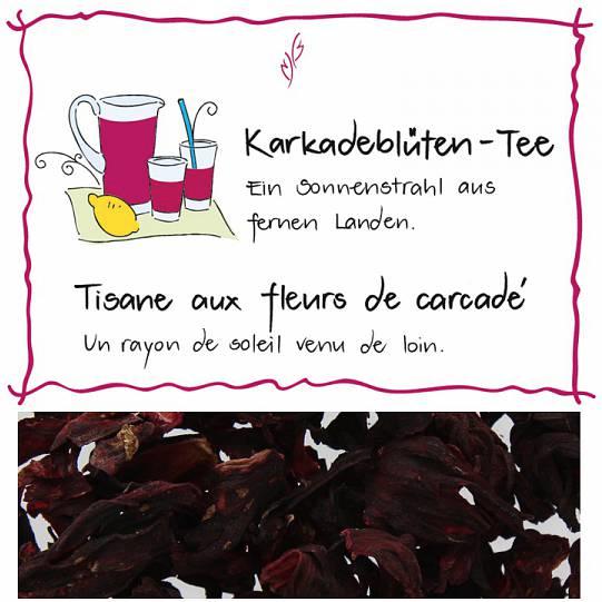Immagine prodotto Herboristeria Tè di fiori di carcade in un sacchetto (100 g)