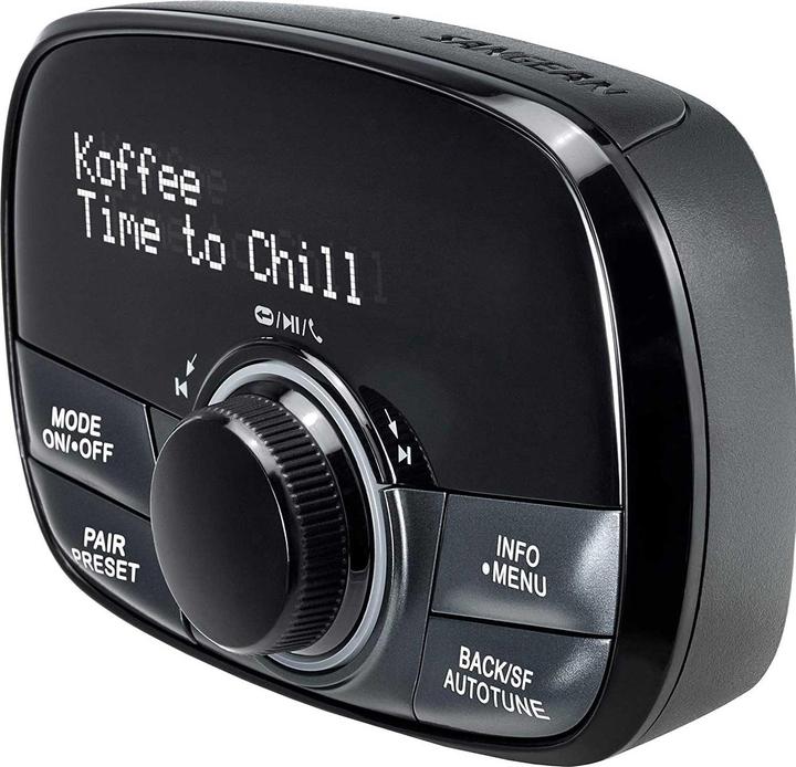Image du produit Sangean GoTune 200 Adaptateur radio DAB+ Bluetooth®, DAB+, FM Noir (DAB+ DAB, FM, Bluetooth)