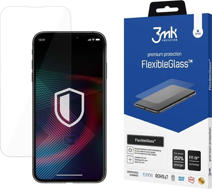 Actual product image 3MK Apple iPhone 14/14 Pro - FlexibleGlass? (1 Piece, Apple iPhone 14, Apple iPhone 14 Pro)