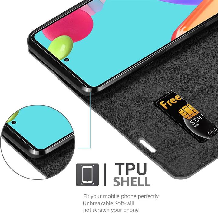 Image du produit Cadorabo Book Invis. Étui magnétique (Samsung Galaxy A52, Samsung Galaxy A52 5G, Samsung Galaxy A52s 5G)