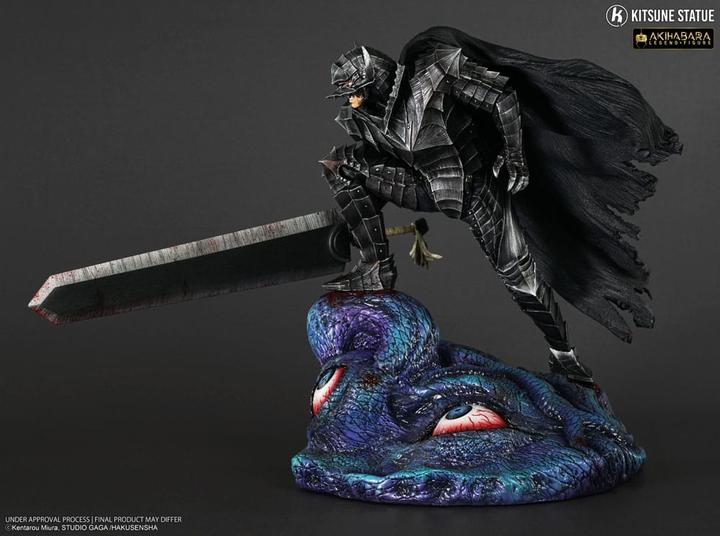 Actual product image Kitsune Statue Berserk Akihabara Legend Figure PVC Statue 1/8 Guts (Berserk Armour) 26 cm