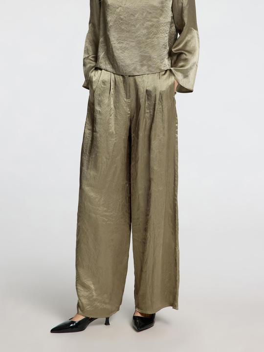 Immagine prodotto Selected Femme Pantaloni in raso extra larghi (34)