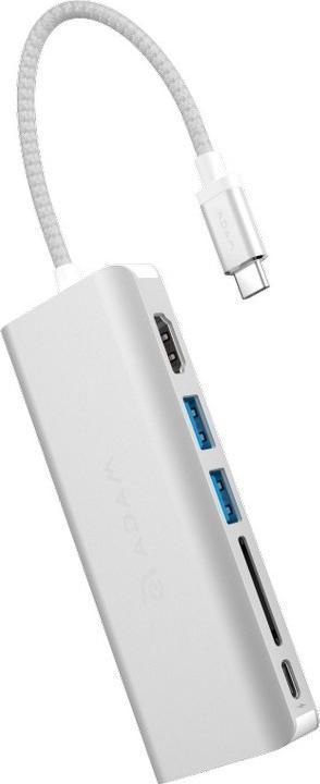 Produktbild Adam Elements Casa Hub A01 USB-C (000065) station (USB-B, 6 Ports)