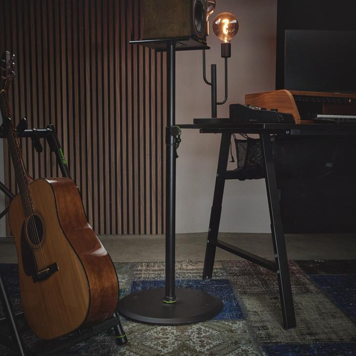 Image du produit Gravity SP 3202 LR B - Pied de moniteur de studio avec grande base ronde (1 pièce, Support, Réglable en hauteur)