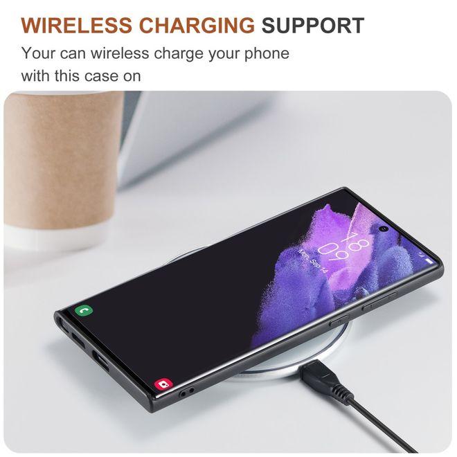 Actual product image Dg.Ming M1 Series Hardcase with Detachable Wallet (Samsung Galaxy S22 Ultra)