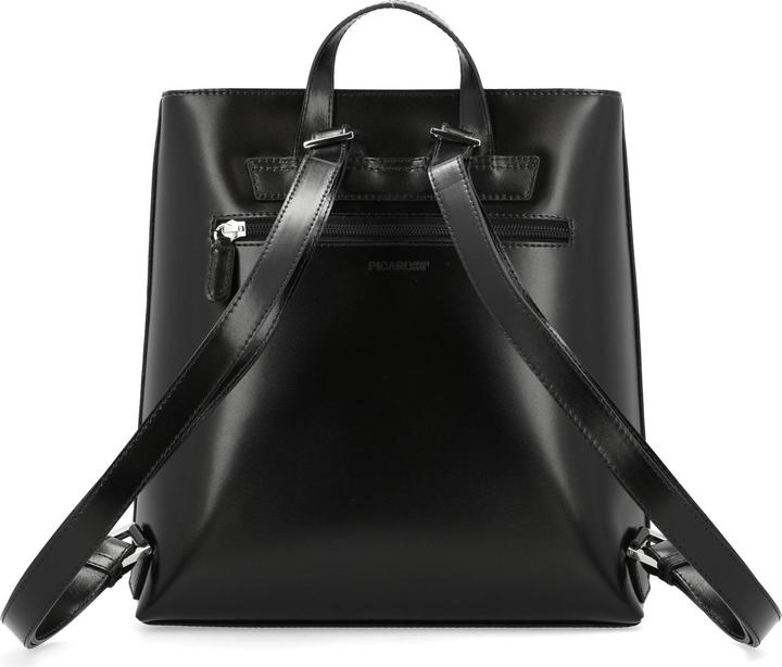 Actual product image Picard Black Tie City Backpack Leather 28 cm (9 l)