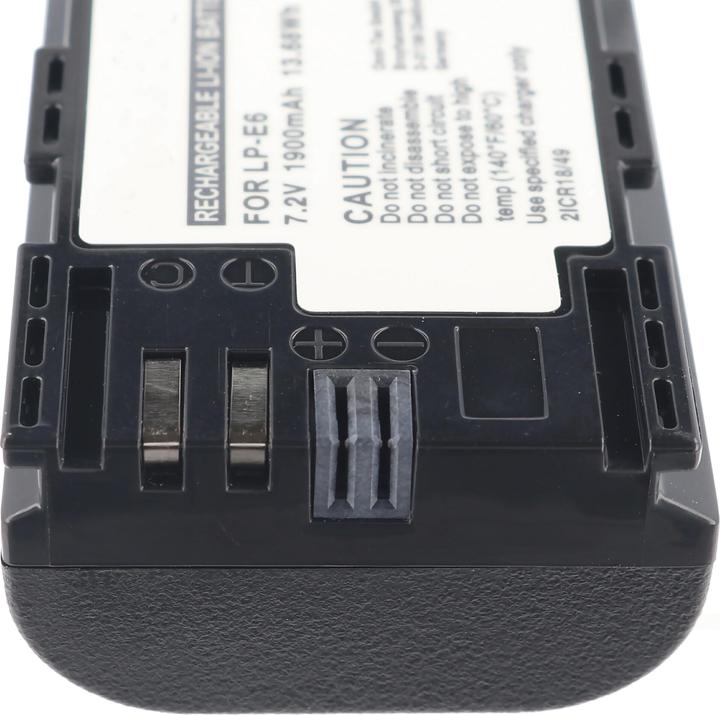 Actual product image AccuCell Battery Canon LP-E6, EOS 7D, EOS 5D MarkII (Rechargeable battery)