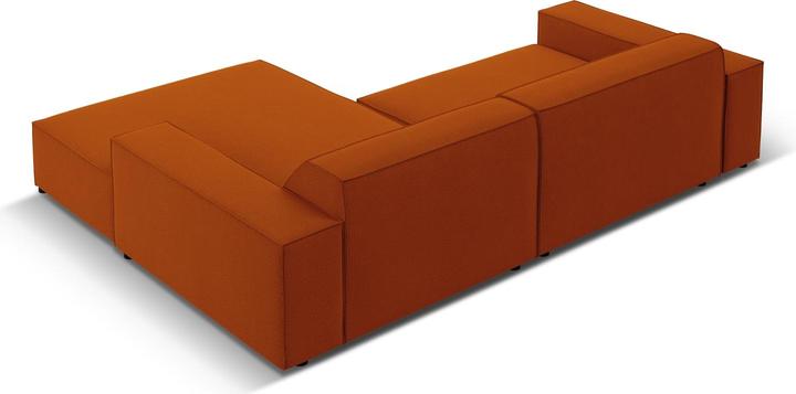 Image du produit Micadoni Canapé D'Angle Droit Modulaire, "Jodie", 3 Places, 224x166x70Fabriqué en Europe (Canapé d'angle)