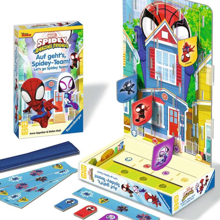 Image du produit Ravensburger Spidey and his Amazing Friends - En route, l'équipe Spidey! - 22594 - Jeu à emporter pour (Multilingue)