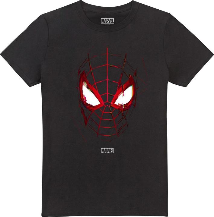 Immagine prodotto Spiderman Miles Morales Maglietta Glitch Uomo (XXL)