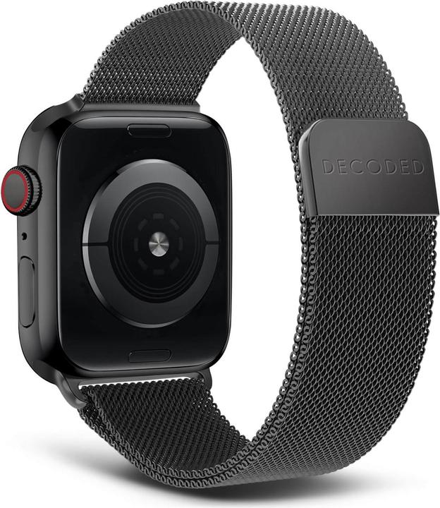 Produktbild Decoded Milanaise Traction Strap (44 mm, 45 mm, 42 mm, Edelstahl, Apple Watch Series 10, Apple Watch Series 3, Apple Watch Series 5, Apple Watch Series 4, Apple Watch Series 1, Apple Watch Series 2)