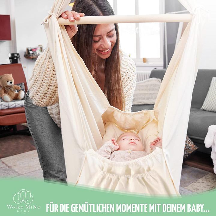 Produktbild Wolke Mine Federwiege Baby inkl. Deckenbefestigung und Feder