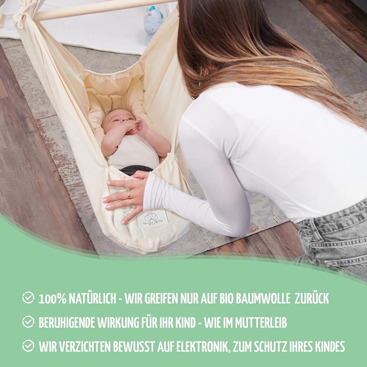 Produktbild Wolke Mine Federwiege Baby inkl. Deckenbefestigung und Feder