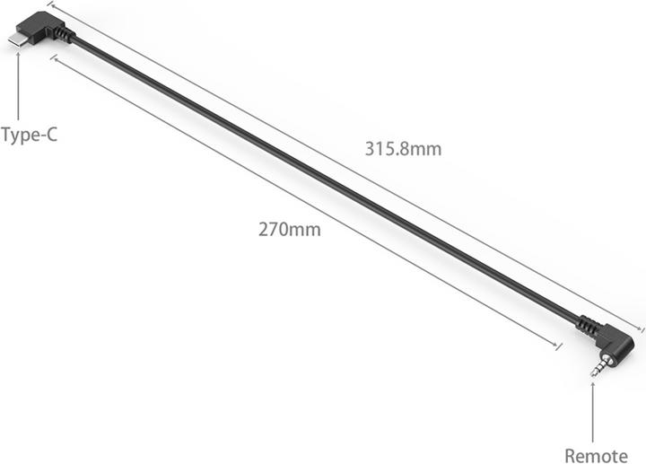 Produktbild SmallRig Panasonic Remote-Camera Control Cable (Remote to Type C) for Control Handle 2970