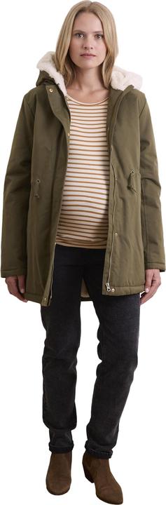 Image du produit Vertbaudet Veste d'hiver de maternité avec doublure en fourrure tissée (46)