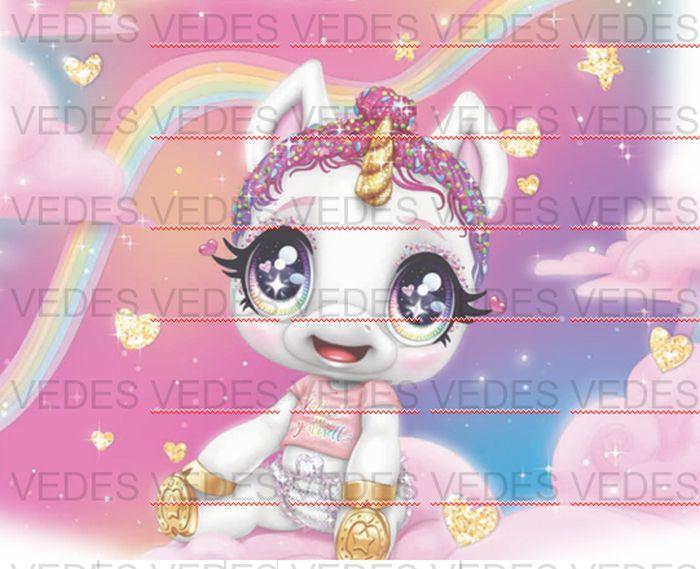 Immagine prodotto MGA Bambola unicorno Glitter Babyz - Arcobaleno bianco
