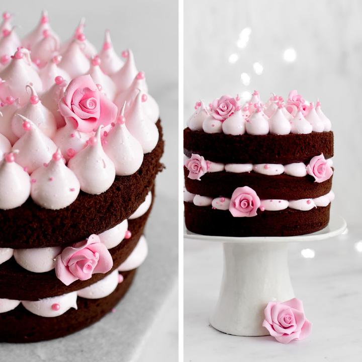 Actual product image Decora Sugar Roses (8 x)