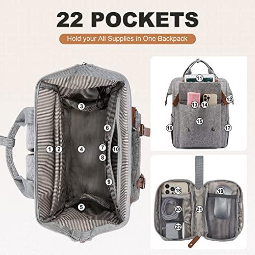 Actual product image Only-Bags.Store Backpack, Laptop School Backpack Teen 15.6 Inch Daypack with USB Charging Port, Waterproof