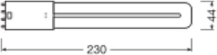 Produktbild Ledvance LED-Kompaktlampe (2G11, 8 W, 900 lm, 1 x, E)