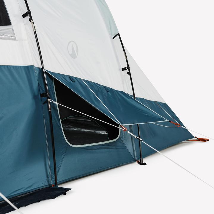 Produktbild Quechua Familienzelt Stangenaufbau - Arpenaz 6.3 F&B 6 Personen 3 Kabinen (25.75 kg, 6 Personen)