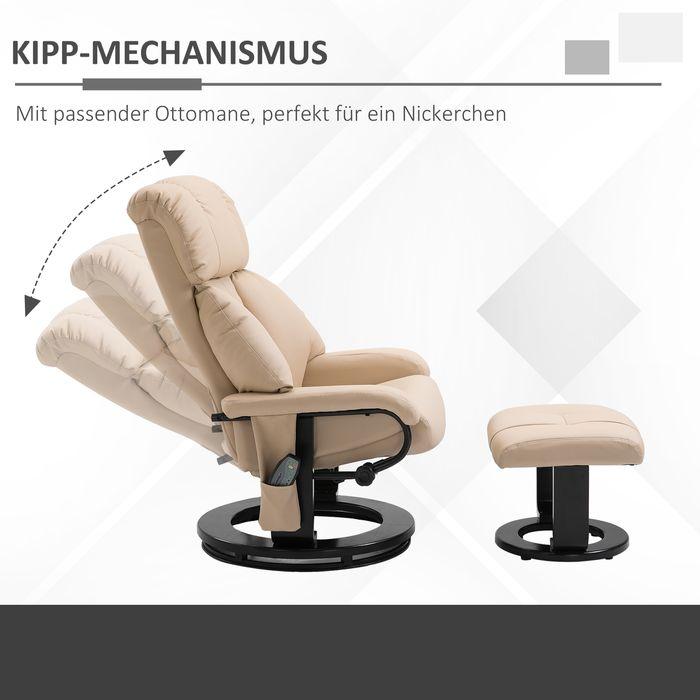 Actual product image Swisshandel24 Recliner with reclining function Massage armchair TV armchair Recliner chair Ergonomic chair
