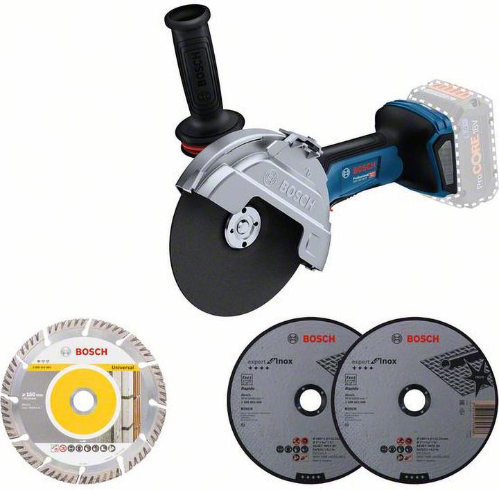 Actual product image Bosch Professional GWS 18V-180 P (180 mm)