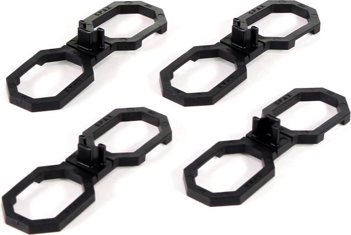 Actual product image Spax Terasse Air Spacer 6.5mm Ventilation for wooden boards Terasse in handle case 40 pcs.
