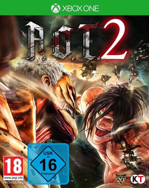 Actual product image Game A.O.T. 2 (Attack on Titan), Xbox One (Xbox One X, Xbox Series X, DE)