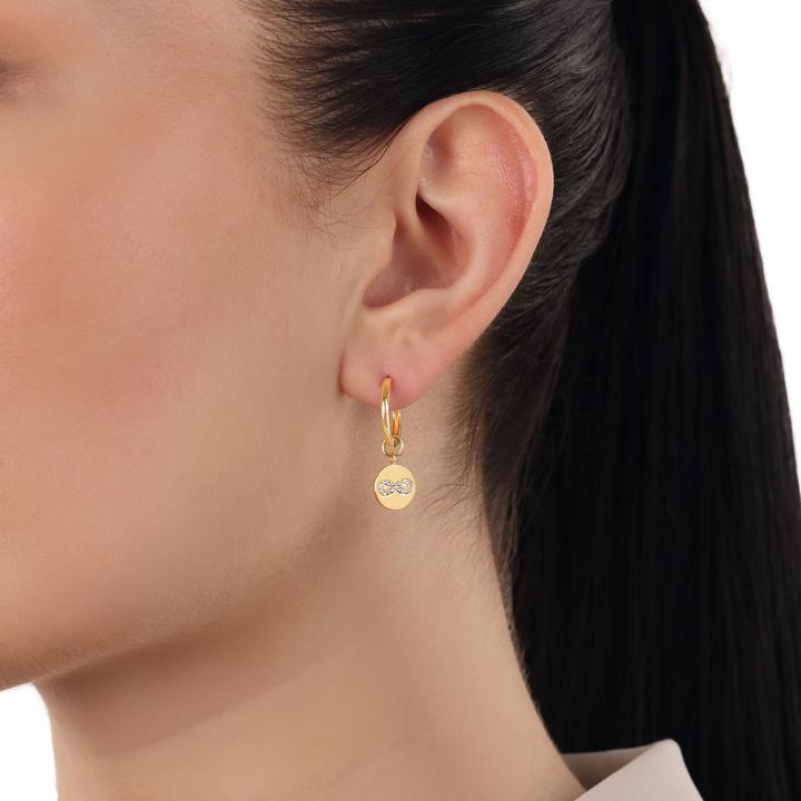 Produktbild Amor Charms für Damen, 925 Sterling Silber, Zirkonia synth. | Infinity (Silber 925)